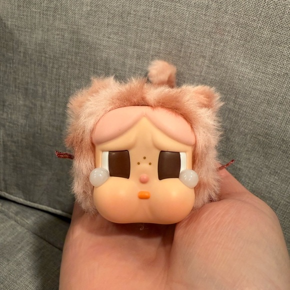 Authentic Pop Mart Cry Baby Wild but Cutie Vinyl Plush Pendant - Pink Cutie - Picture 1 of 4